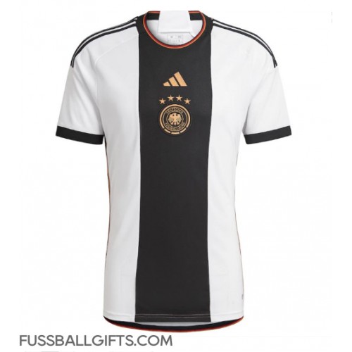 Deutschland Fußballbekleidung Heimtrikot WM 2022 Kurzarm
